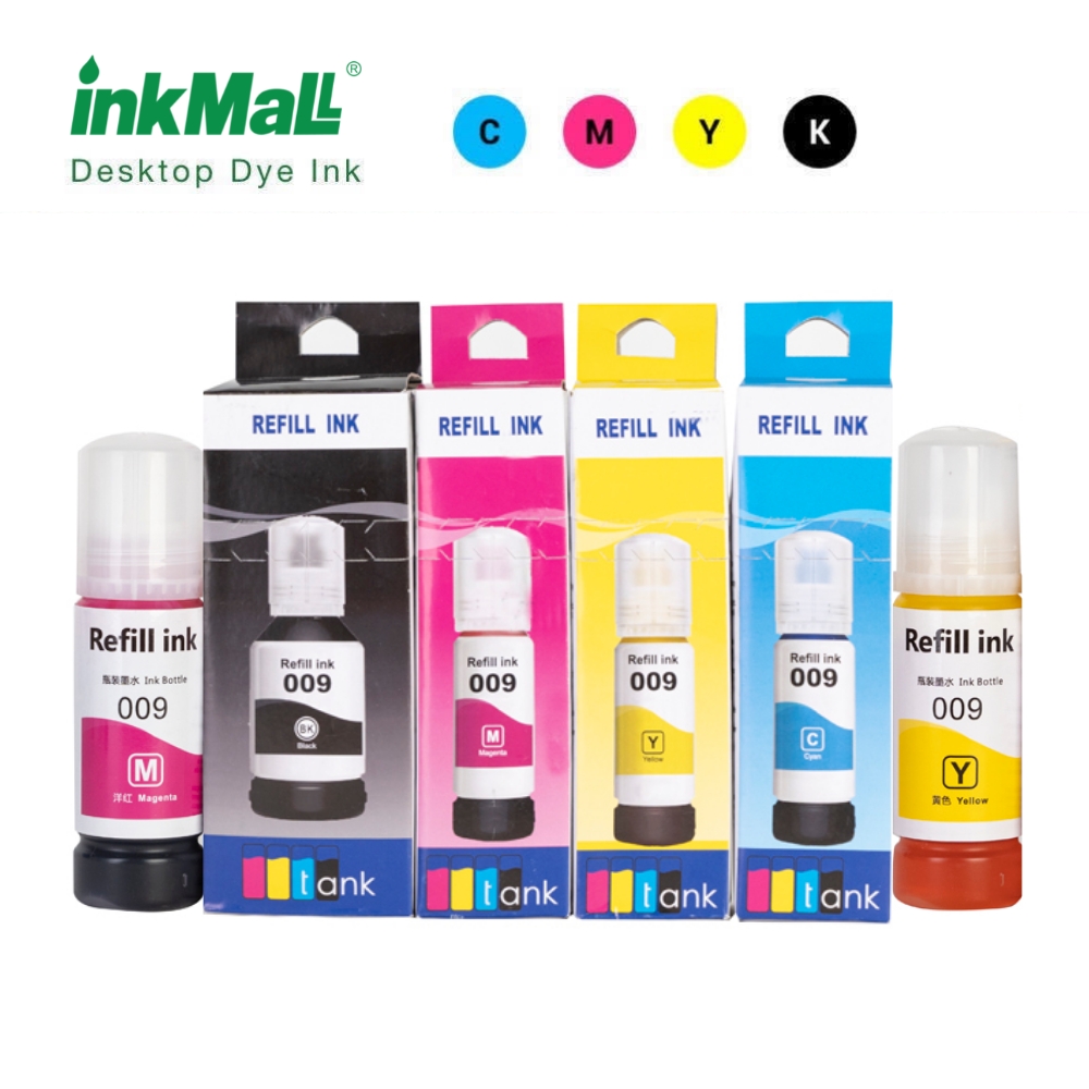 009 Recarga de tinta de corante UV para Epson EcoTank