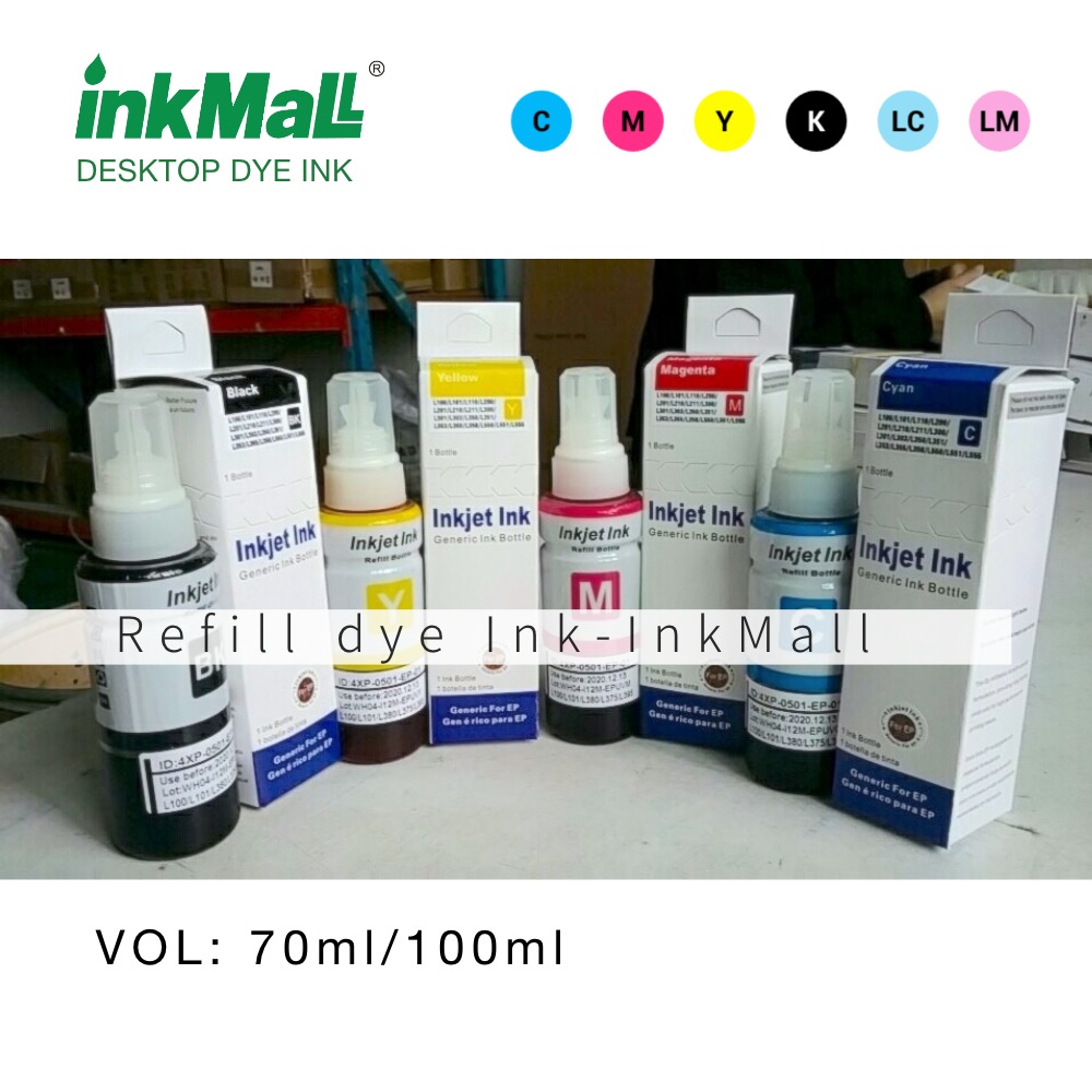Refillable New dye ink for Epson desktop printer